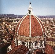 BRUNELLESCHI, Filippo Dome of the Cathedral  dfg USA oil painting artist